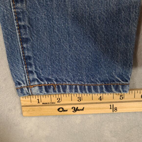 Forever 21 Premium Women's Jeans Size 27 (30x30)‎ Tapered Leg Distressed - Picture 9 of 9